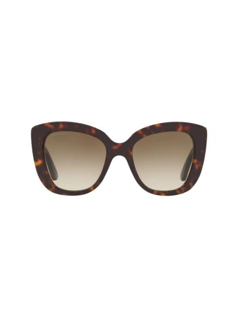 GG0327S cat-eye frame sunglasses