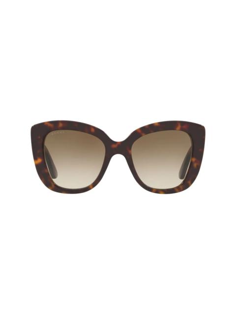 GUCCI GG0327S cat-eye frame sunglasses