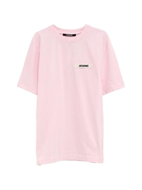 JACQUEMUS logo-patch T-shirt