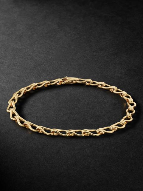 JOHN HARDY Surf Gold Chain Bracelet