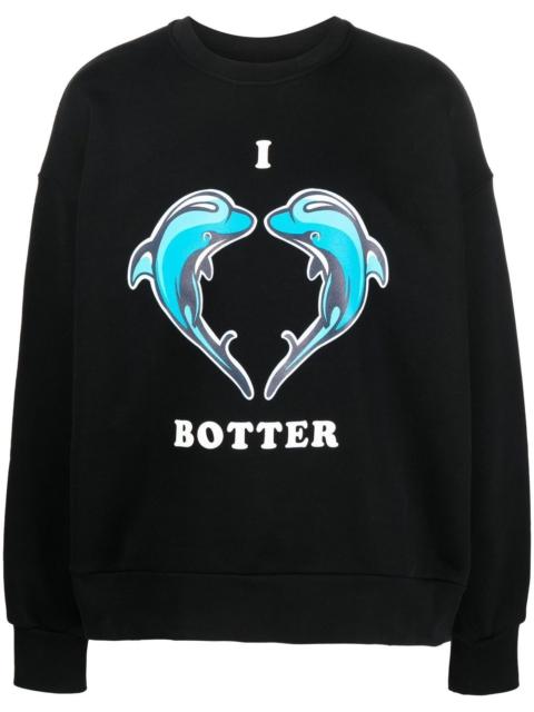 BOTTER graphic-print crew neck sweatshirt