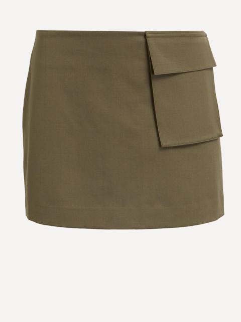 ST. AGNI Utilitarian Pocket Mini-Skirt