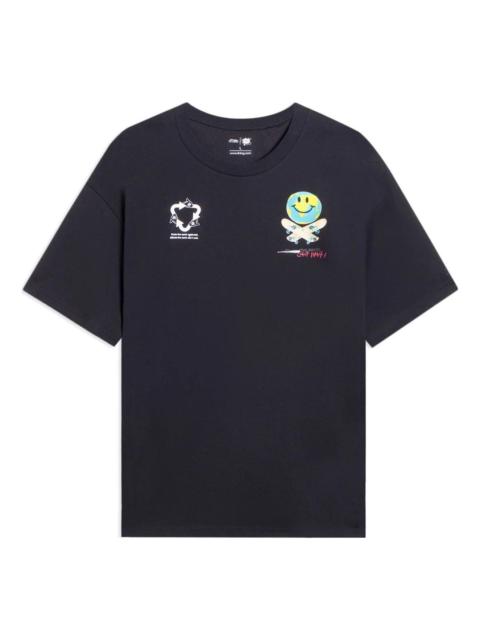 Li-Ning Li-Ning x Og_Slick Earth Graphic T-shirt 'Black' AHSS299-1