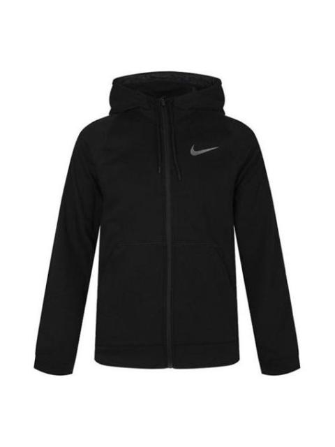 Nike As M Nk Dry Hd Fz Flc Project Full-length zipper Cardigan Training hoodie Jacket Black CT6011-0