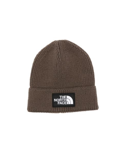 The North Face logo-patch beanie