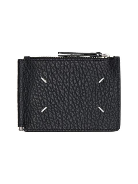 Maison Margiela Black Money Clip Wallet