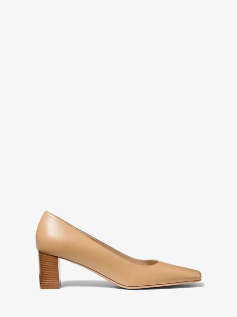 MICHAEL KORS COLLECTION Maria Leather Pump