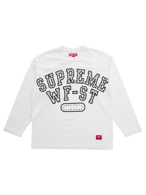 Supreme Athletic Studded L/S Top White