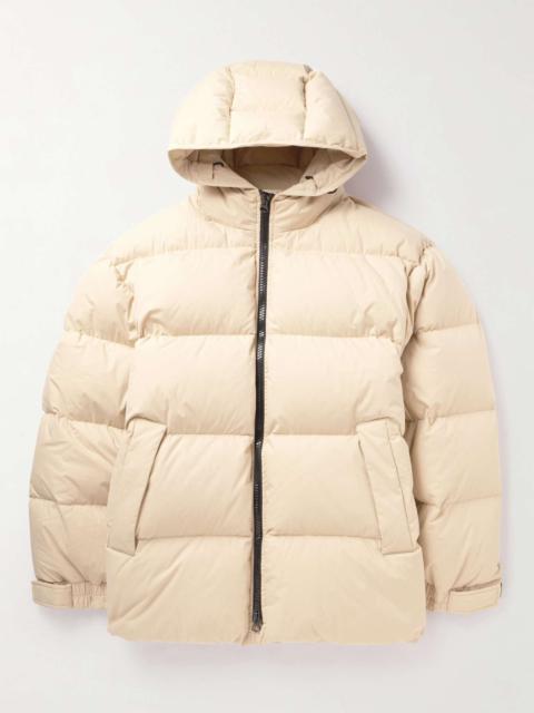 Dries Van Noten Padded Quilted Cotton-Shell Hooded Jacket
