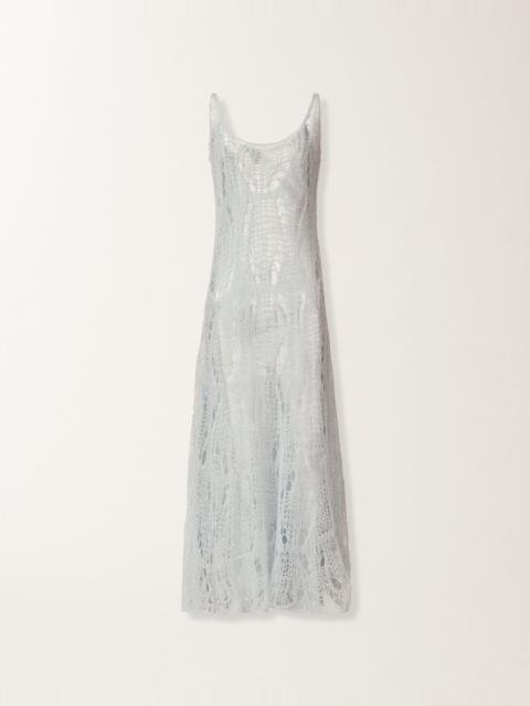 FABIANA FILIPPI Long tank dress in mohair