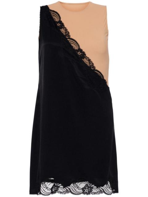 MM6 Maison Margiela lace-trim shift dress