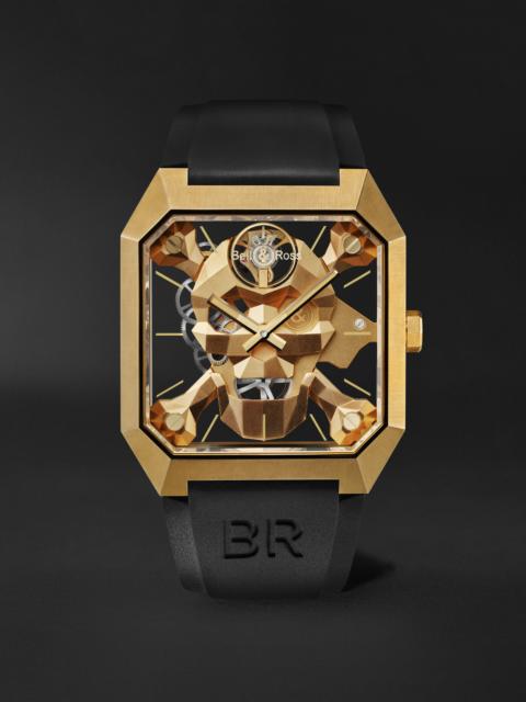 Bell & Ross BR 01 Cyber Skull Limited Edition Hand-Wound Bronze Watch, Ref. BR01-CSK-BR