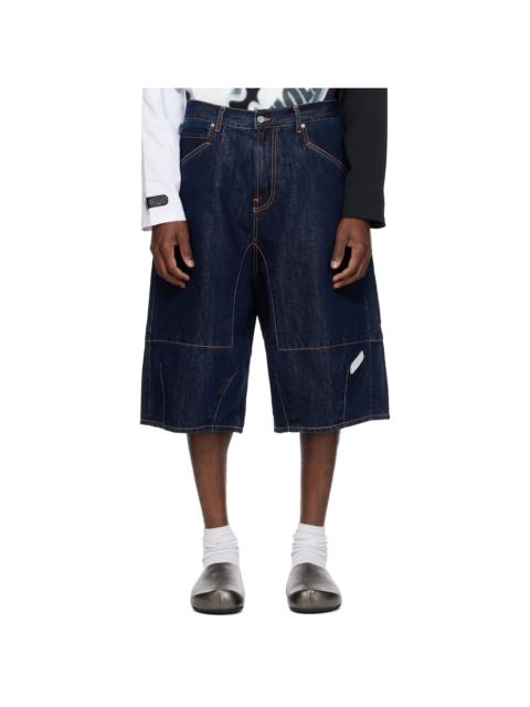 PDF Blue Positano Denim Shorts
