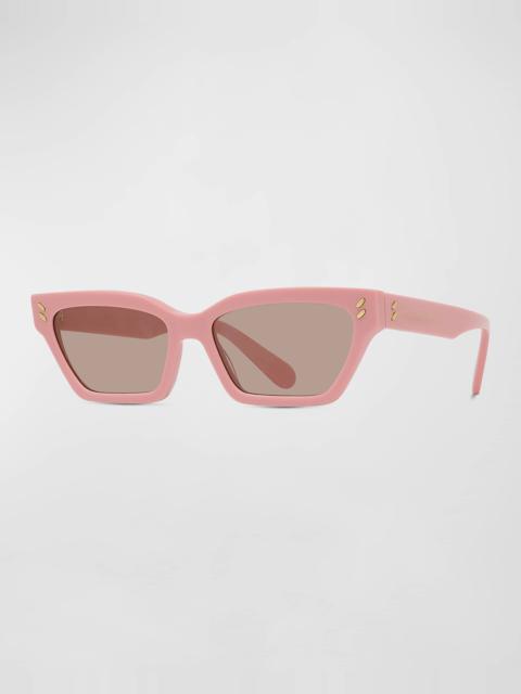 Stella McCartney Stella Acetate Cat-Eye Sunglasses