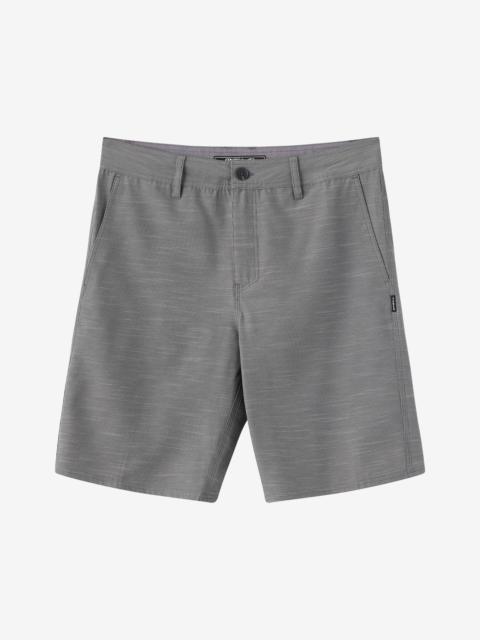 O'Neill Portola Slub Check 20" Hybrid Shorts
