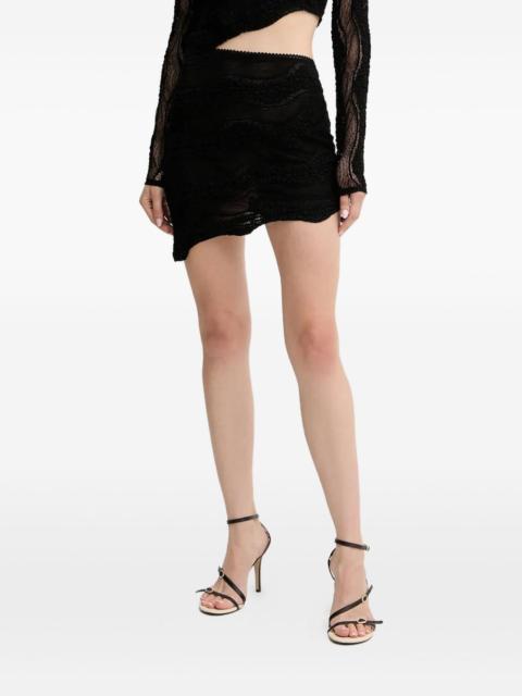 Charo Ruiz asymmetrical mini skirt