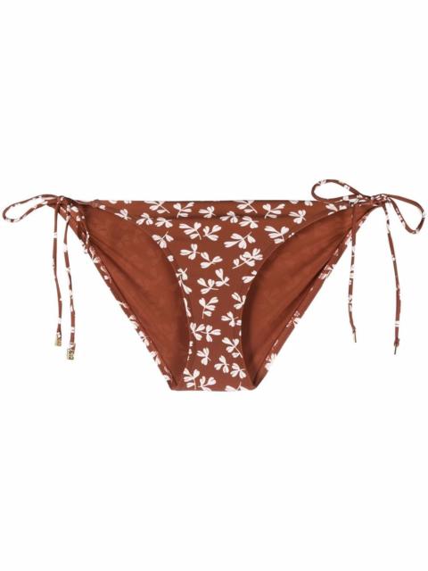 TORY BURCH floral bikini bottoms