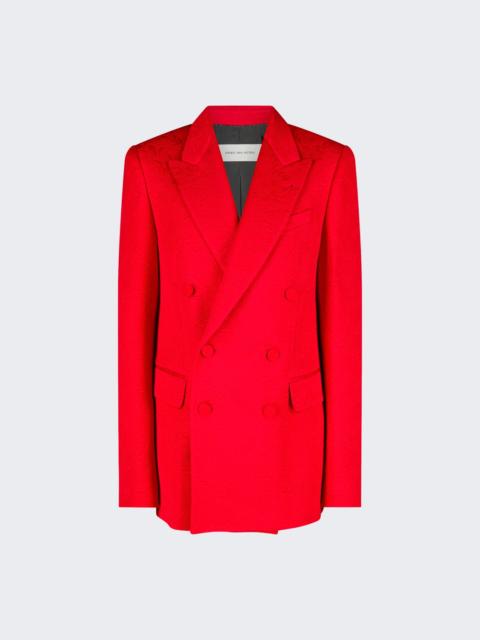 Dries Van Noten Barry Blazer Red