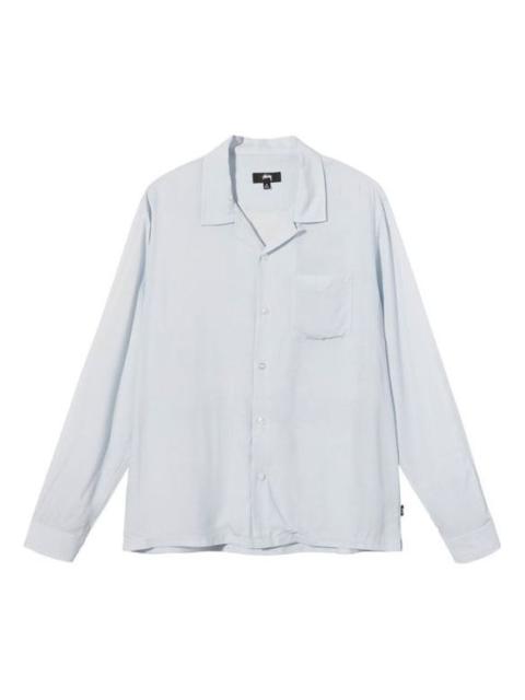 Stüssy Stussy Pin Up Girl L/S Shirt 'Light Grey' STUSSY-SS21-3