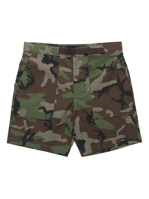 Nike Nike Big Pocket Camouflage Straight Woven Shorts Green Camouflage AT9882-222
