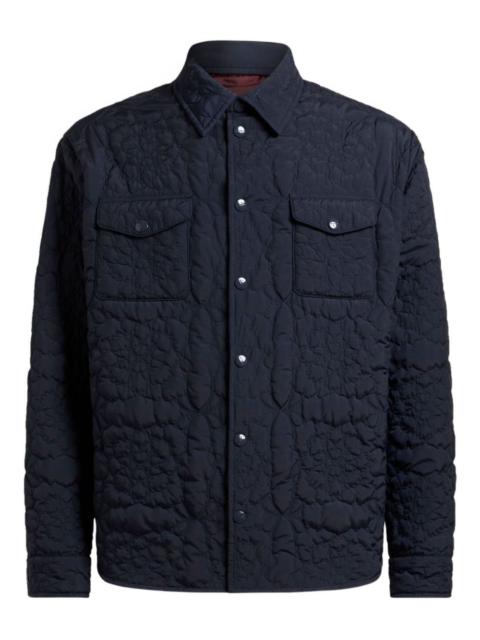 Etro quilted floral-pattern overshirt