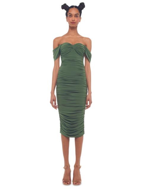 NORMA KAMALI WALTER DRESS W/ WING SLEEVE