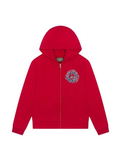 DENIM TEARS Denim Tears Denim University Zip Hoodie 'Red' SS25TZH10391882