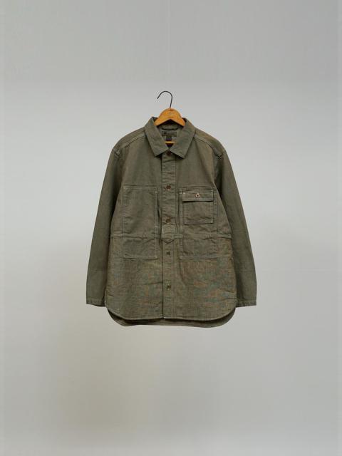 Utility Shirt Type 2 10oz Denim in Green