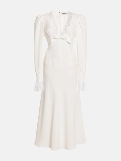 Alessandra Rich V-NECK DRESS