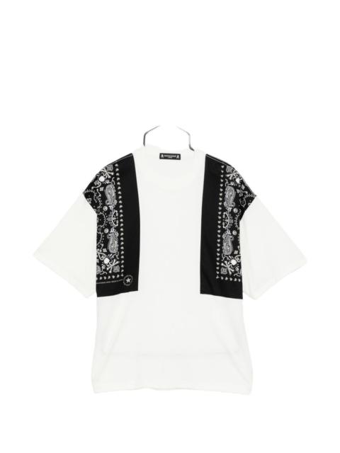 mastermind JAPAN bandana-print T-shirt