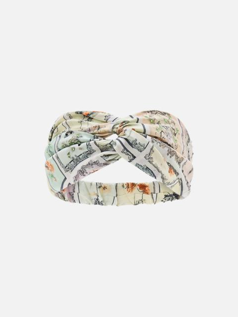CAMILLA WOVEN TWIST HEADBAND
