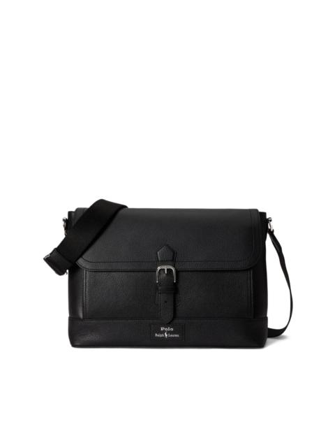 Polo Ralph Lauren logo-detail buckle messenger bag