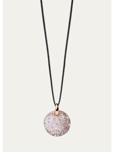 Pomellato Sabbia 18K Rose Gold Brown Diamond Pendant
