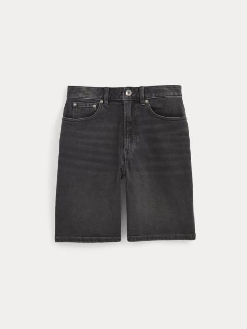 EVERLANE THE LONG A-LINE DENIM SHORT