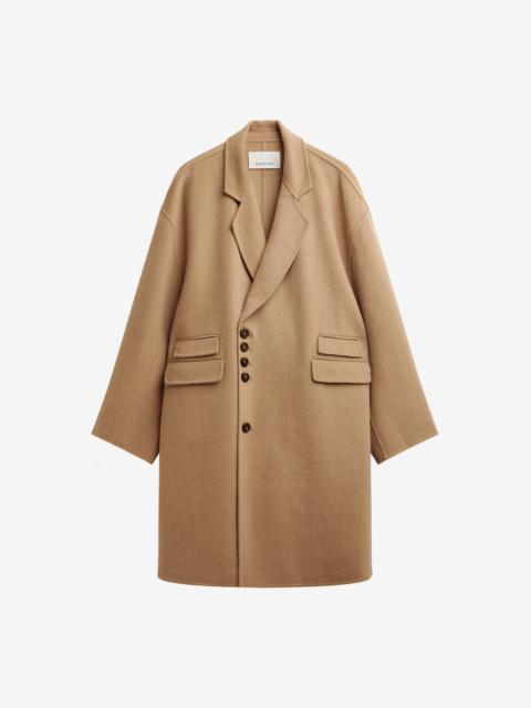 The Frankie Shop Lohit Wool Coat - Camel