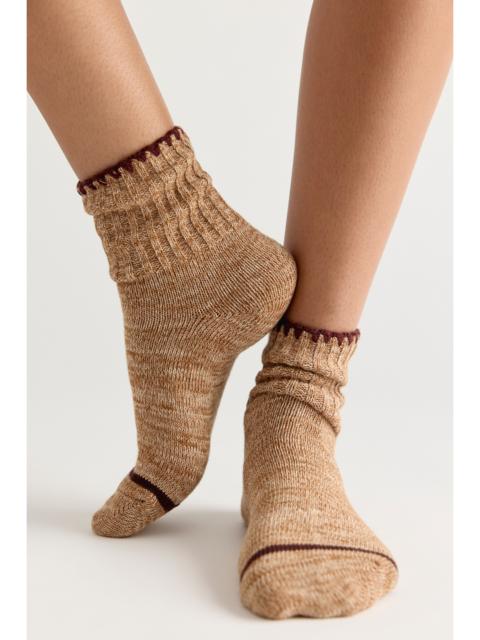 FREE PEOPLE Marl It Trouser Socks