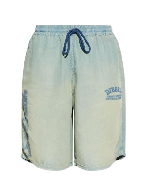 Diesel D-ENIMOS drawstring shorts