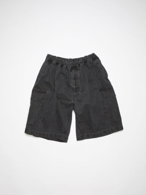 Ripstop shorts - Black
