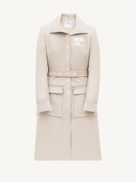 courrèges REEDITION VINYL TRENCH