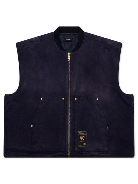 WILLY CHAVARRIA STOCKTON VEST - PEACOAT