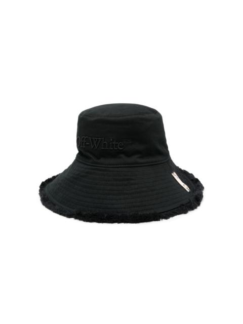 Off-White Black Bookish Nyl Bucket Hat