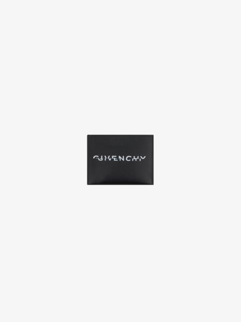 Givenchy GIVENCHY SPLIT card holder in leather