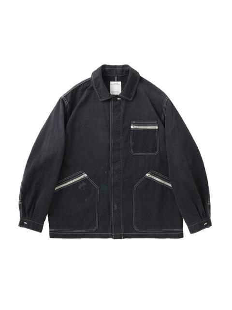 visvim ECLAIR COVERALL BLACK