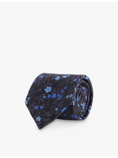 Paul Smith Floral Silk Tie