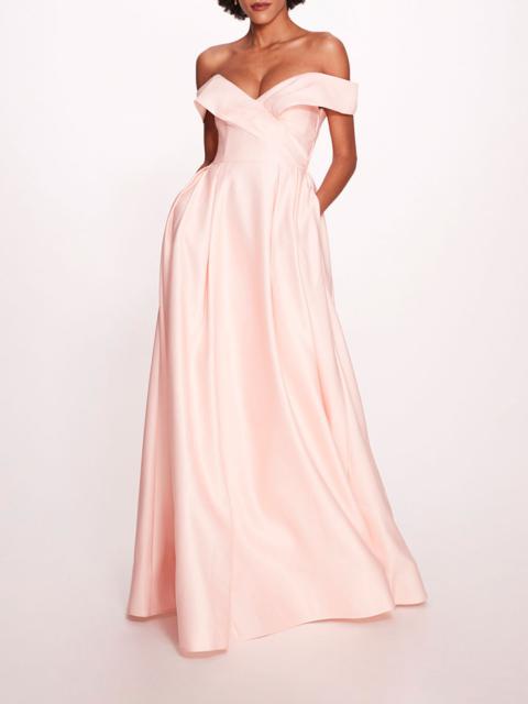 DUCHESS SATIN GOWN