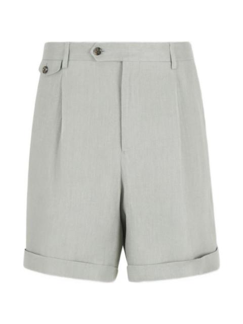 LARDINI cuffed turn-up shorts
