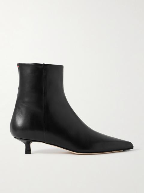 Aeyde Sofie Leather Ankle Boots