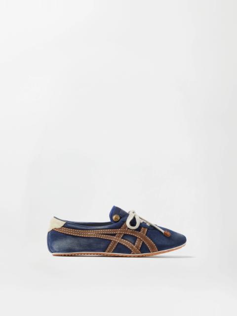 VERSACE TAI-CHI Sakura Suede Sneakers
