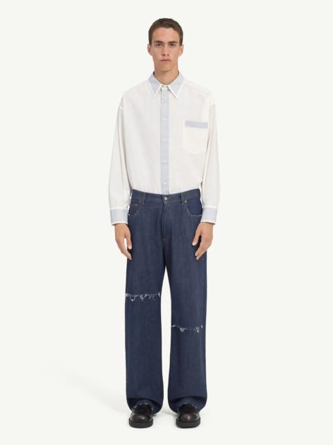 MM6 Maison Margiela Wide-leg jeans