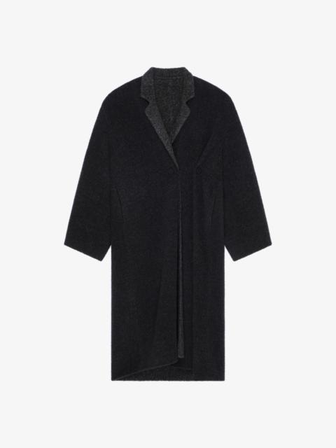 Givenchy COAT IN DOUBLE FACE WOOL ALPACA